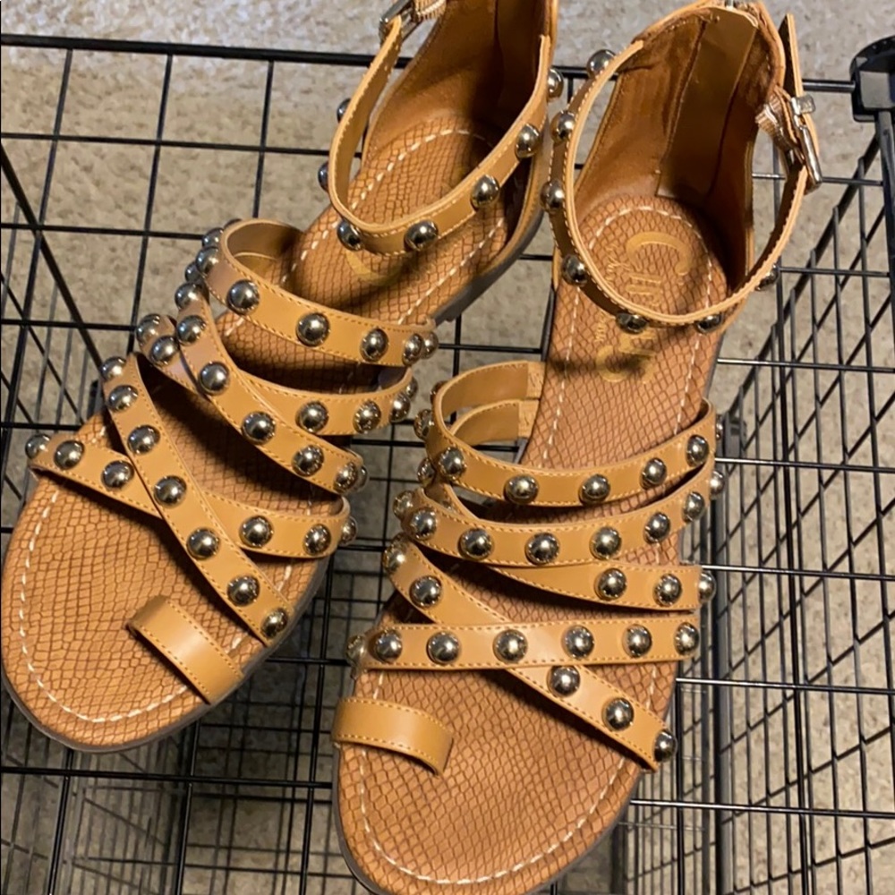 Brown Circus by Sam Edelman sandals.